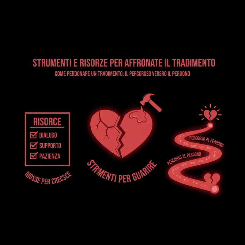 come perdonare un tradimento