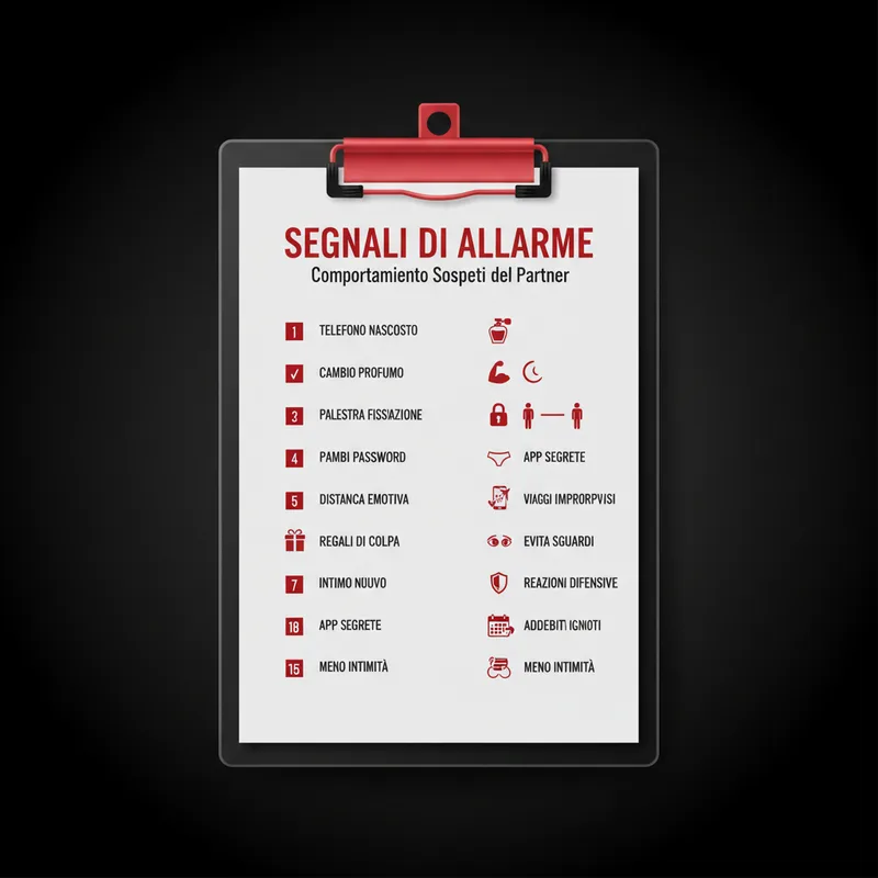 I 15 Segnali Inequivocabili di un Tradimento
