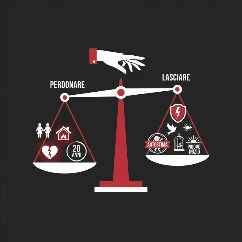 Perdonare o Lasciare? Una Decisione Personale