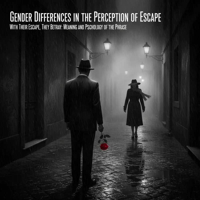 Le Differenze di Genere nella Percezione della Fuga