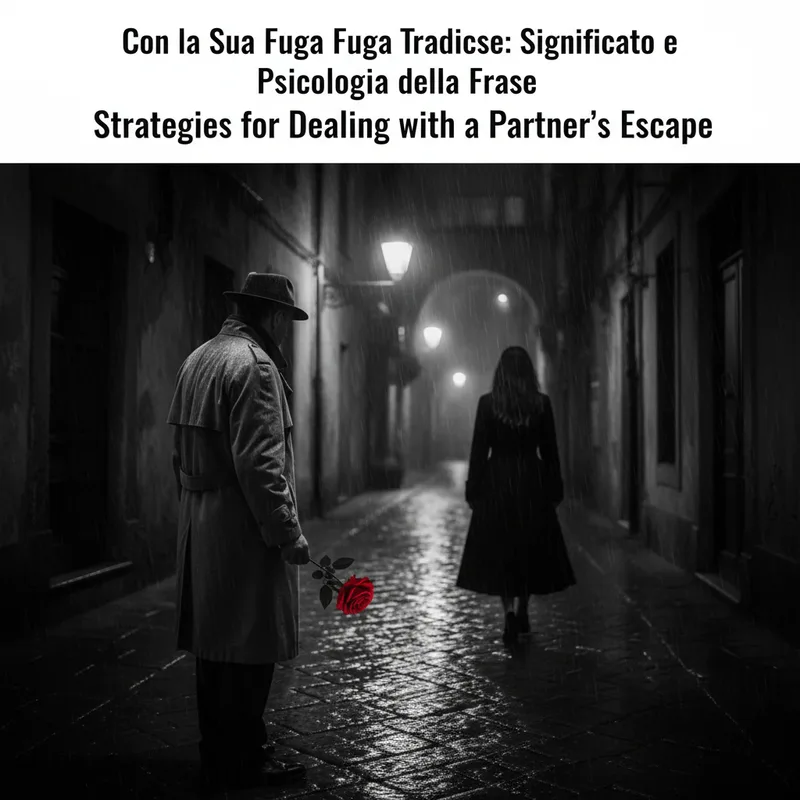 Strategie per Affrontare la Fuga del Partner