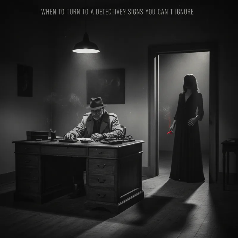 Quando Rivolgersi a un Investigatore? I Segnali da Non Ignorare