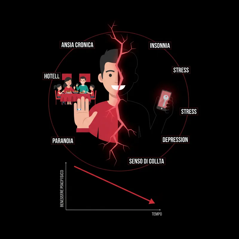 Conseguenze psicologiche di una doppia vita