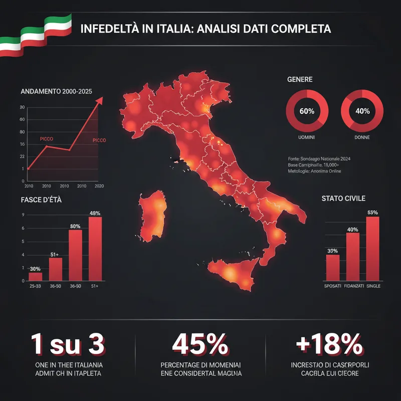 Tradimento in Italia: UnAnalisi Dettagliata con Statistiche e Confronti Europei