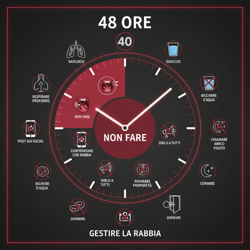 Fase 1: Le Prime 48 Ore — Non Agire dImpulso