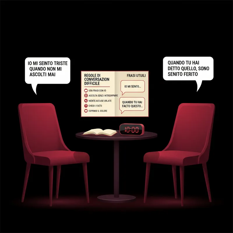 Fase 3: La Conversazione — Come Affrontare il Partner