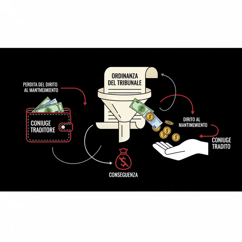 Mantenimento: Conseguenze del Tradimento