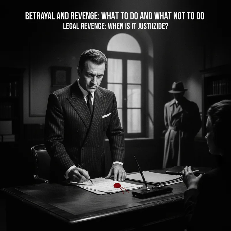 La Vendetta Legale: Quando è Giustificata?