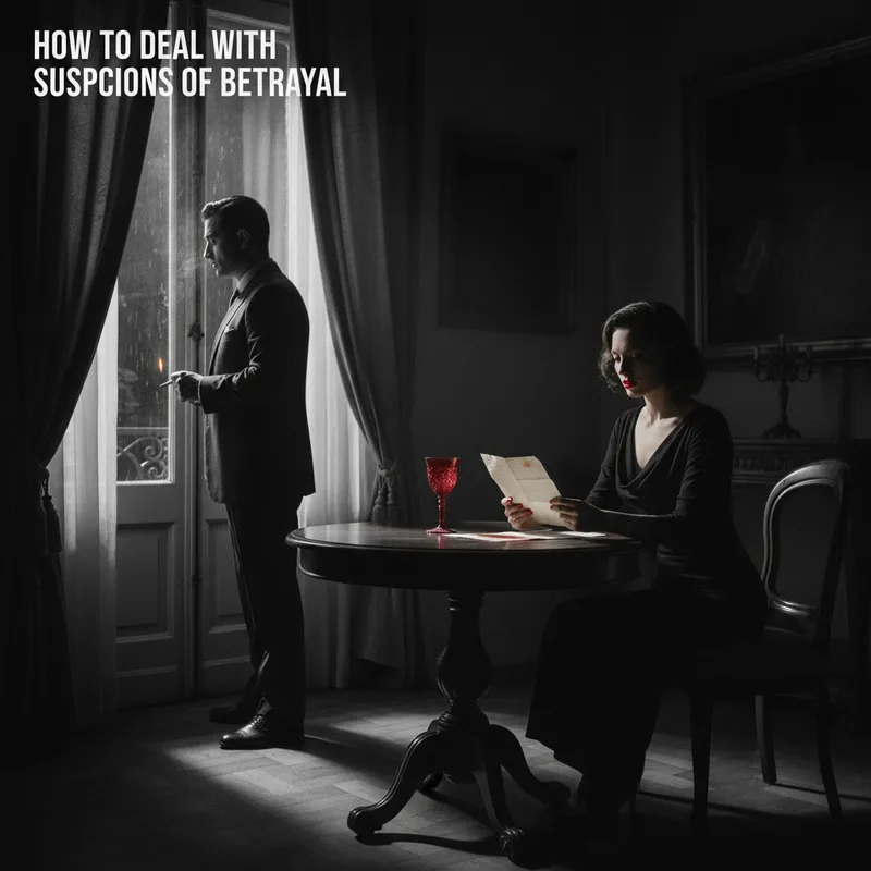 Come Affrontare i Sospetti di Tradimento