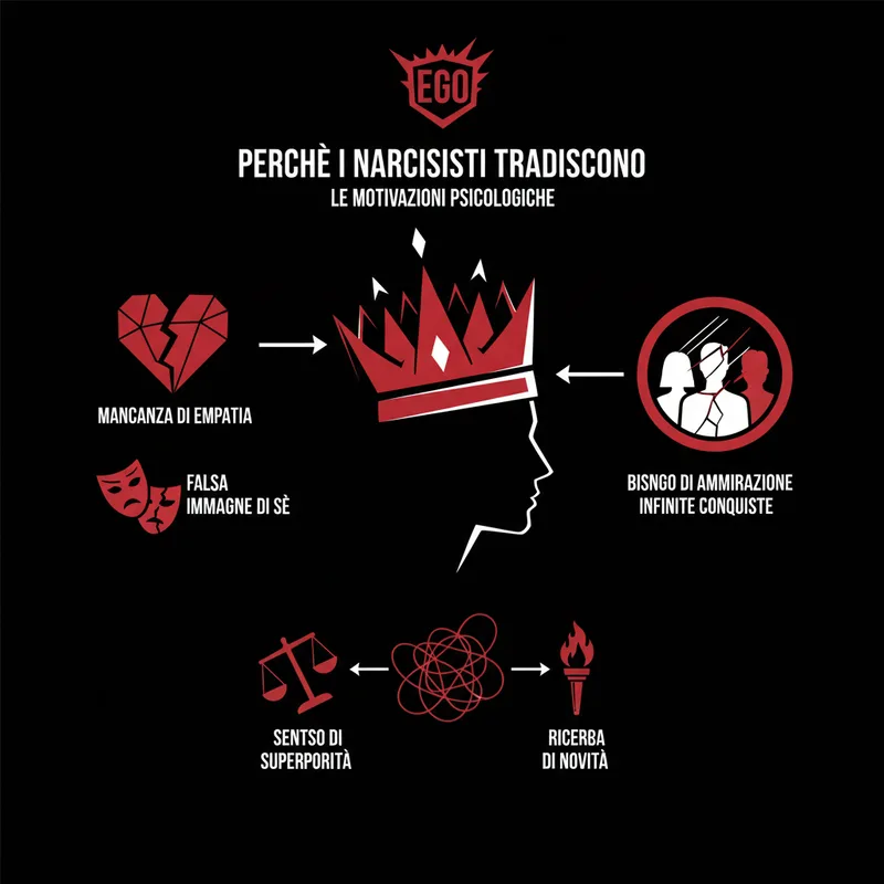 tradimento narcisista