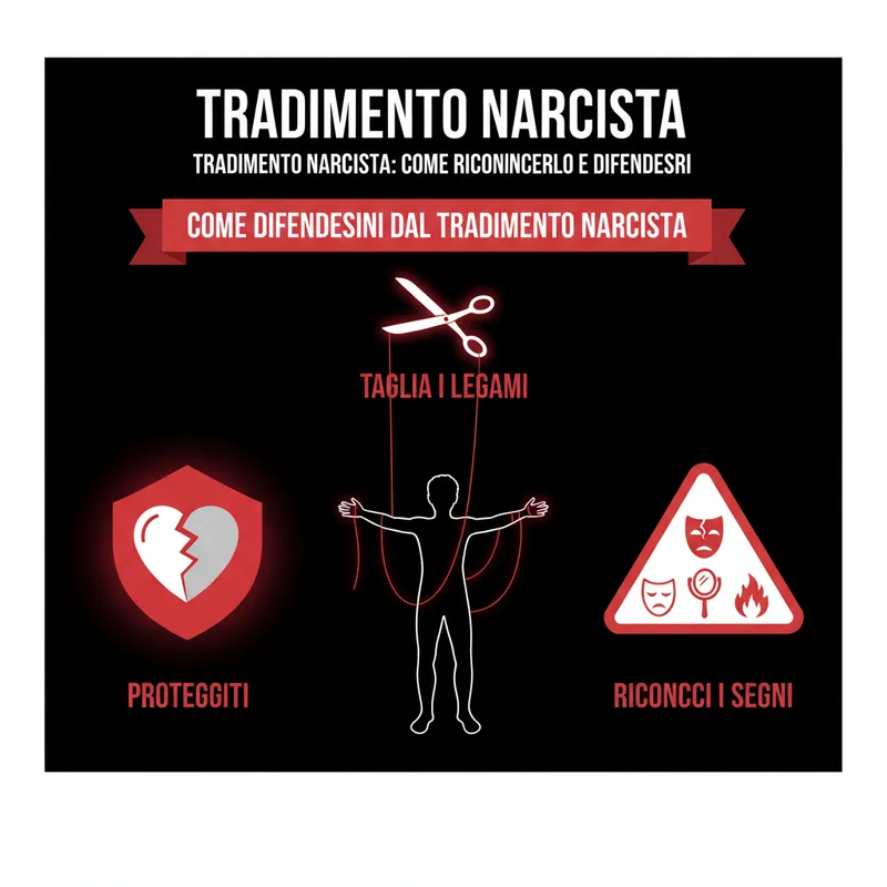 tradimento narcisista