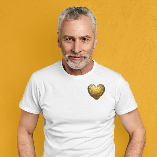 T-shirt Uomo - Cuore d'Oro