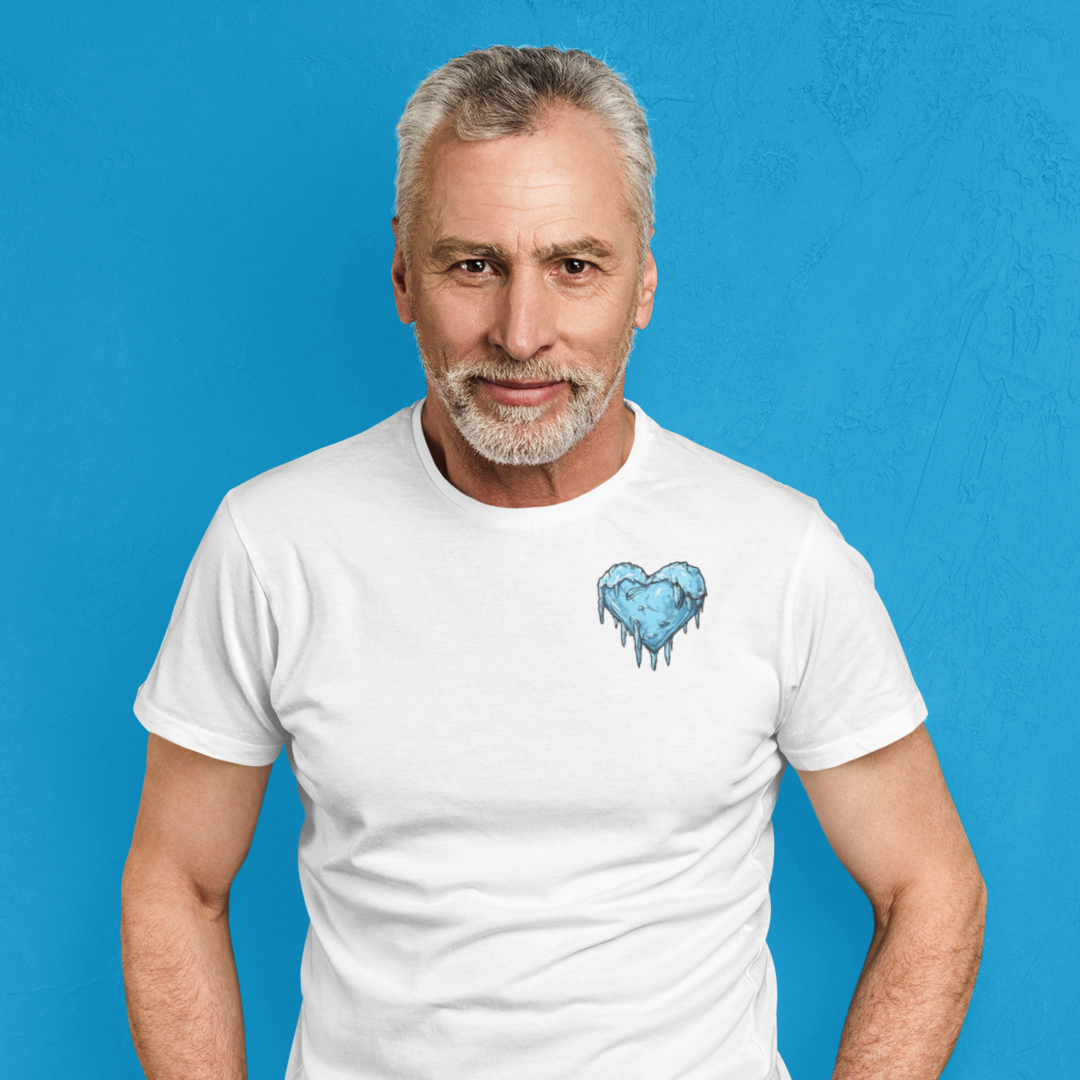 T-shirt Uomo - Cuore di Ghiaccio